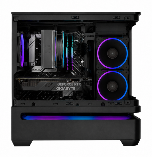 Entry Gaming PC | Intel Core i5-12400F | RTX 3050 | Curved-Glass Panorama | Windows 11