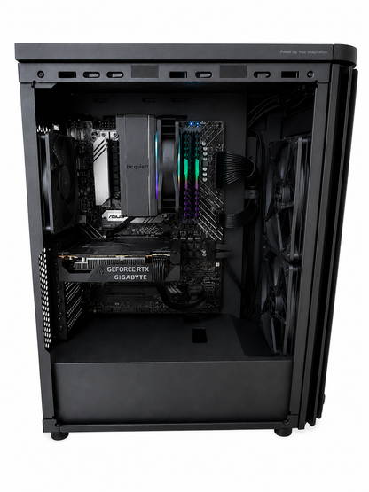 Entry Gaming PC | Intel Core i5-12400F | RTX 3050 | Echtholzfront & Glasdesign | Windows 11