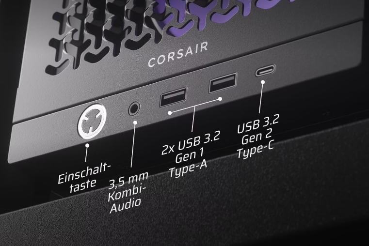 CORSAIR Frame 4000D RS ARGB Gaming PC – Core Ultra 7 270K & RTX 5080