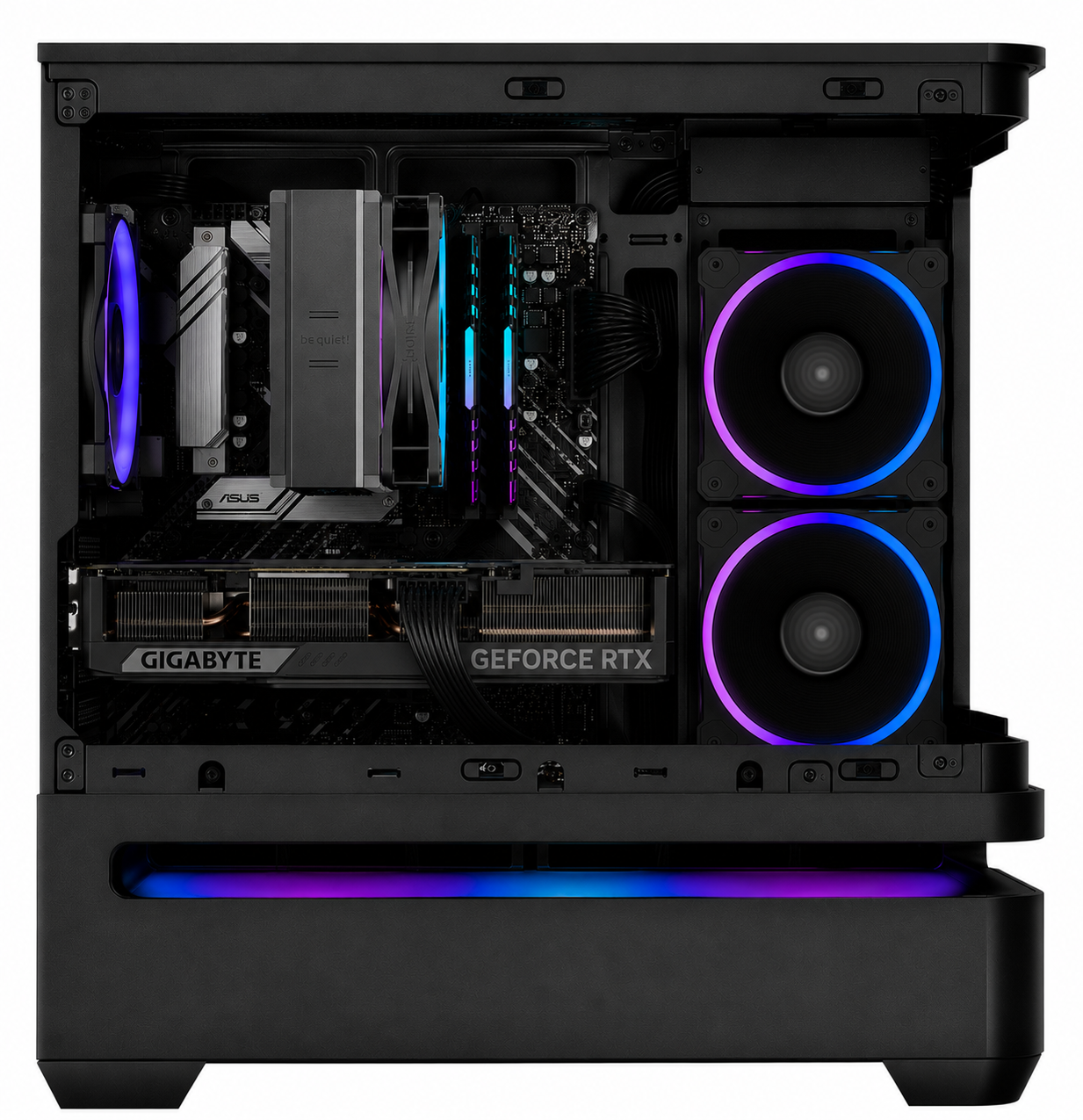 High-End Gaming PC Bundle | Intel Core i7-12700KF | RTX 5070 | Curved-Glass Panorama | Windows 11