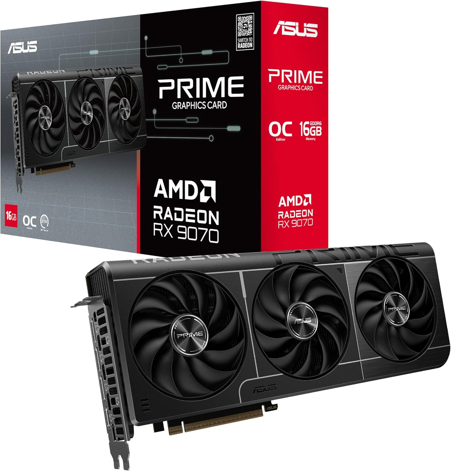 High-End Gaming PC | AMD Ryzen 7 9700X | Radeon RX 9070 | Airflow-Gehäuse | Windows 11