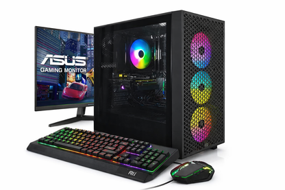Core Gaming PC Bundle | Intel Core i5-12400F | RTX 5060 | Airflow-Gehäuse | Windows 11