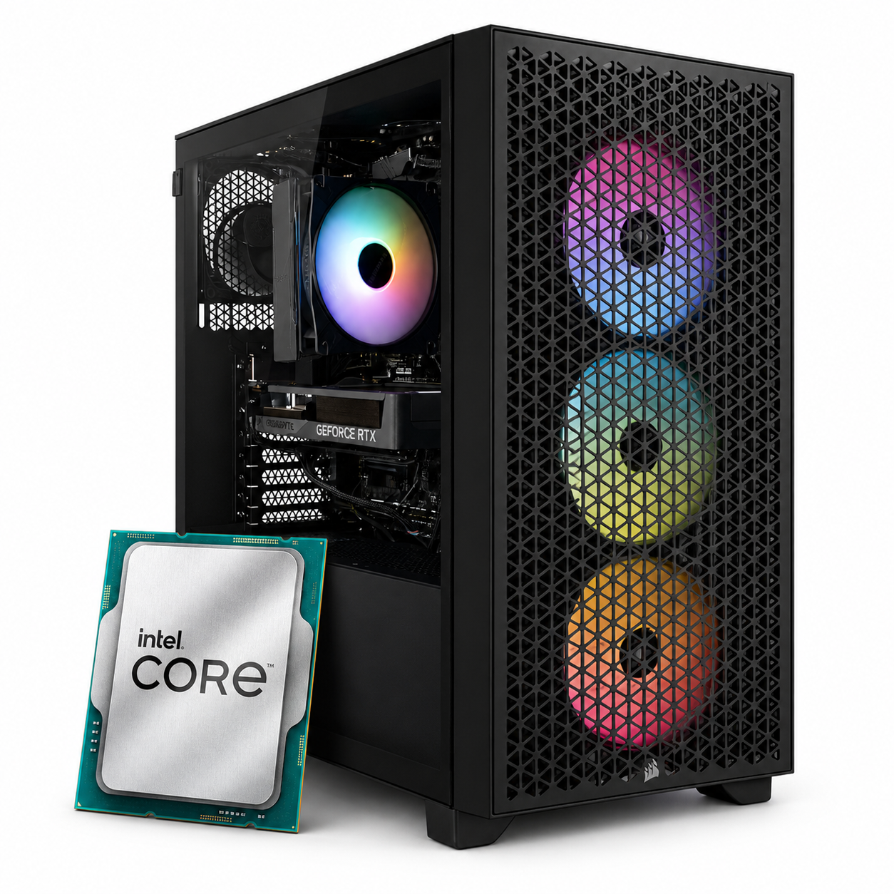 High-End Gaming PC | Intel Core i7-12700KF | RTX 5070 | Airflow-Gehäuse | Windows 11